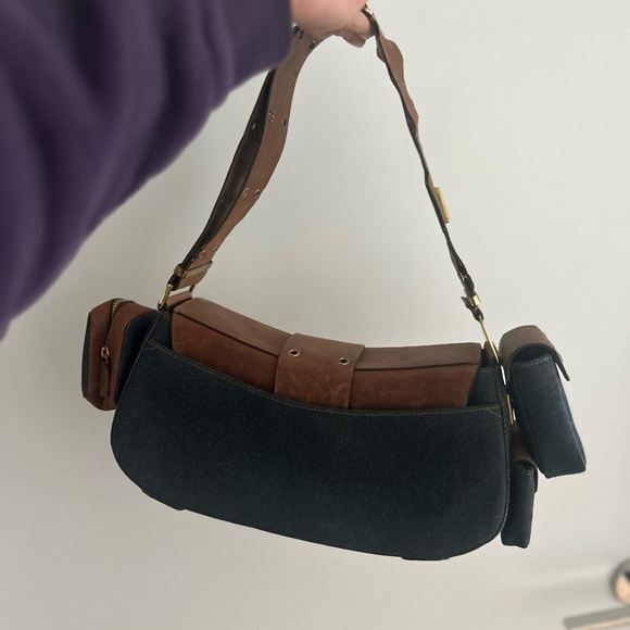 Vintage Dior Columbus bag in denim - Picture 9 of 10